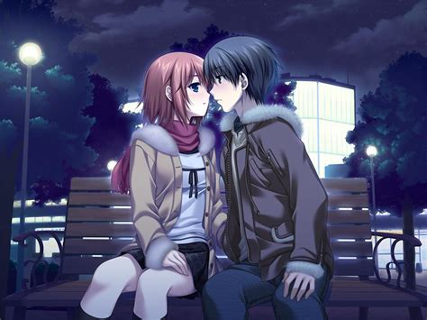 Anime Romantic Kiss Wallpapers - Wallpaper Cave