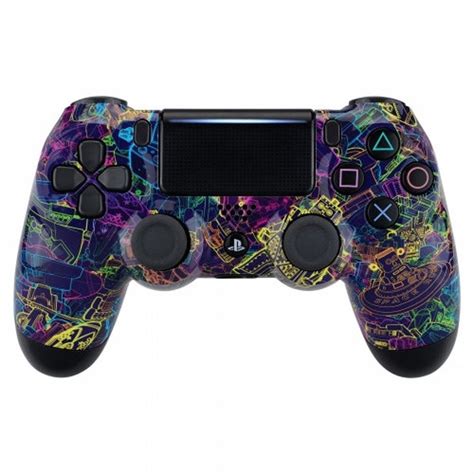 Custom PS4 Controller with LED color changing buttons 7 | Etsy