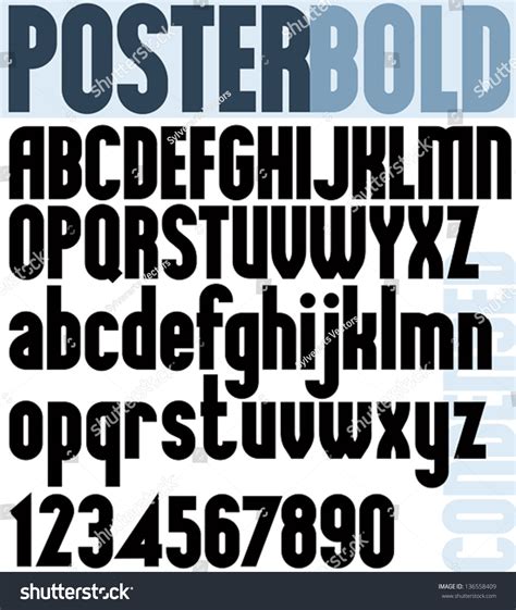 Alphabet Fonts For Posters