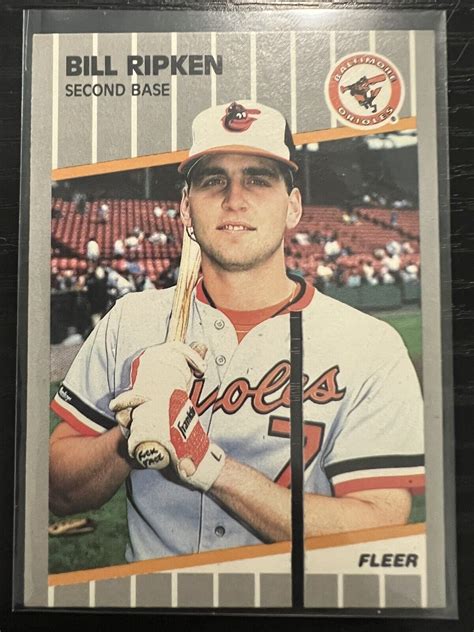 Billy Bill Ripken 1989 Fleer #616 FF F#%k Face Error Rare Saw Cut | eBay