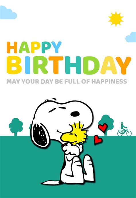 Snoopy Birthday Quotes, Happy Birthday Snoopy Images, Peanuts Happy ...