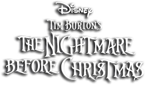 Nightmare Before Christmas Logo Transparent