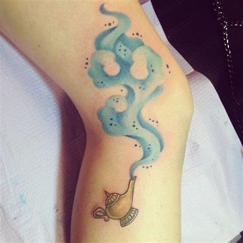 aladdin magic lamp tattoo | Lamp tattoo, Aladdin tattoo, Genie lamp tattoo