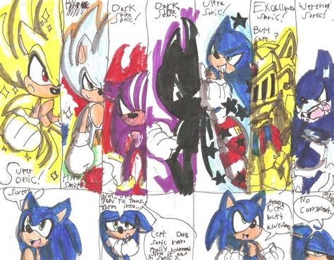 Classic Sonic Werehog Transformation