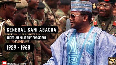 General Sani Abacha FULL 1993 Take Over Speech - YouTube