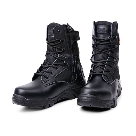 DELTA FORCE TACTICAL LEATHER BOOTS - cartpatrol