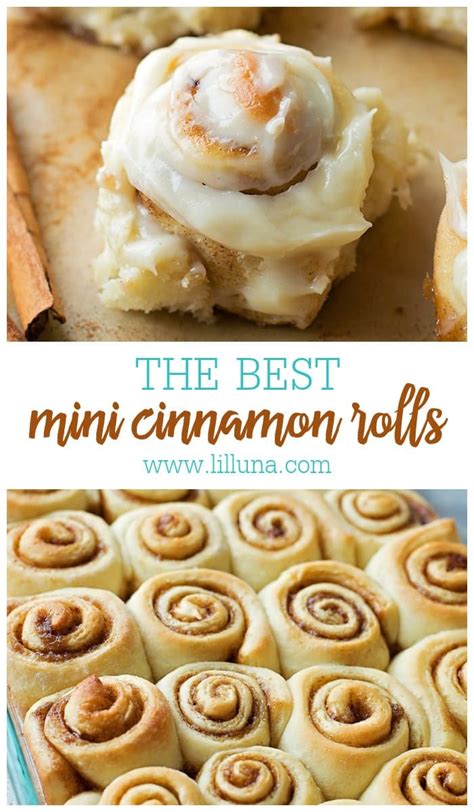 Give these 90 minute Mini Cinnamon Rolls a try and you'll fall in love ...