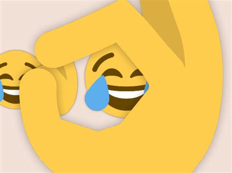 Tear Ok hand | Crying Laughing Emoji 😂 | Know Your Meme