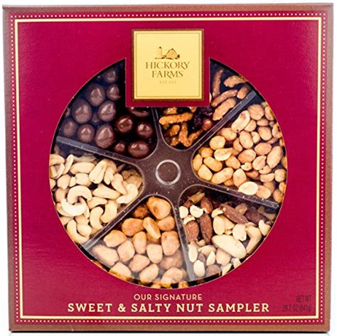 Hickory Farms Nuts Gift Set Box Prime Holiday Sampler with Savory ...