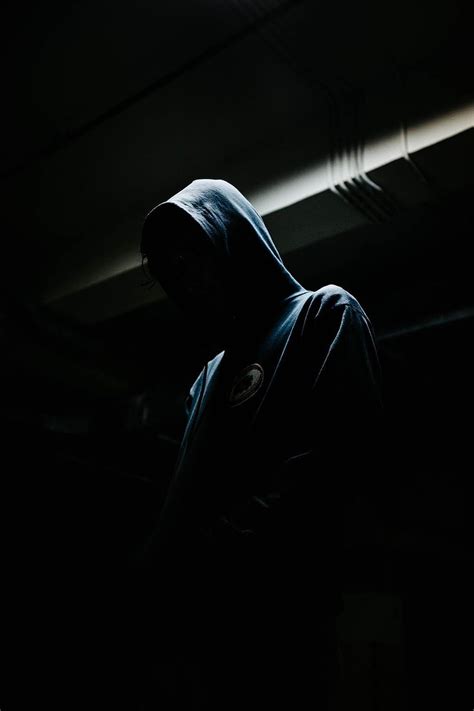 Person in black hoodie – Dark, People Shadow HD phone wallpaper | Pxfuel