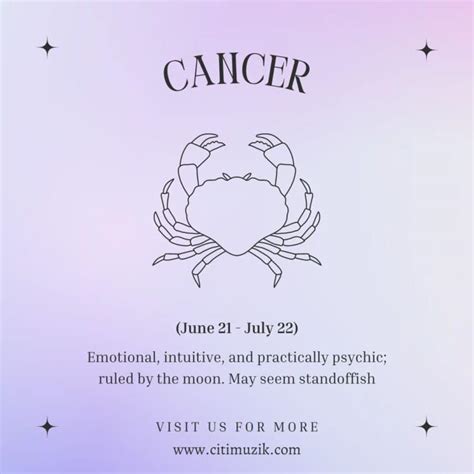 What Zodiac sign is July? — citiMuzik