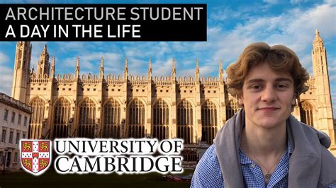 A DAY IN THE LIFE OF A CAMBRIDGE ARCHITECTURE STUDENT (First Year ...