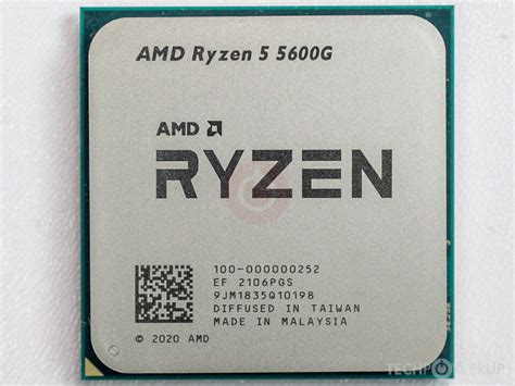 AMD Ryzen 5 5600G Specs | TechPowerUp CPU Database