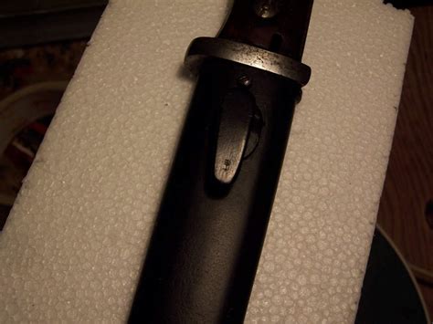 Late ww1 pre ww2 K98 German Bayonet Markings