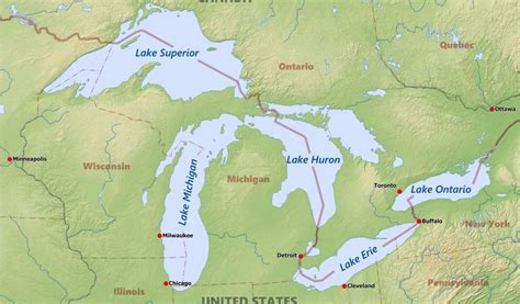 Where is Lake Michigan On A Map United States Map Of Michigan New Map ...