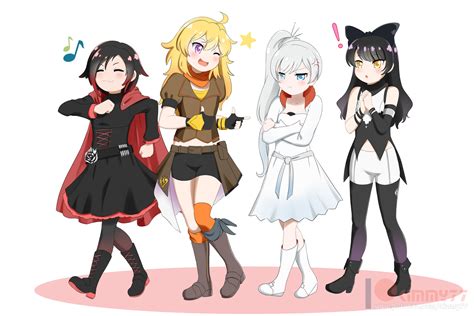 Sharing my fanart of Team RWBY [Kimmy77] : r/RWBY