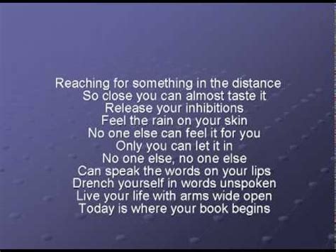 Natasha Bedingfield Unwritten lyrics - YouTube