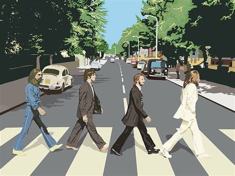 Beatles Wallpaper Abbey Road