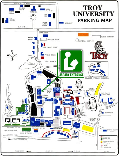 Troy University Campus Map – Verjaardag Vrouw 2020