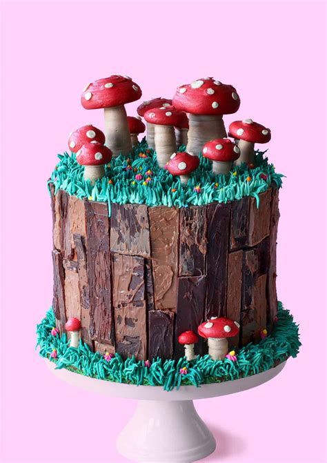 Magic Mushroom Cake - The Scran Line