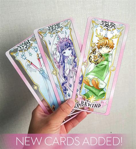 Clear Card Cardcaptor Sakura Season 2 Cards | Etsy | Clear card ...