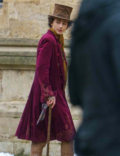 Timothée Chalamet Films New Movie as Willy Wonka: Photos | PEOPLE.com