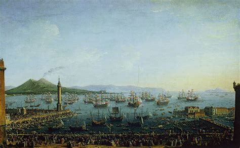 Antonio Joli - Departure of Charles III from Naples to Become King of Spain