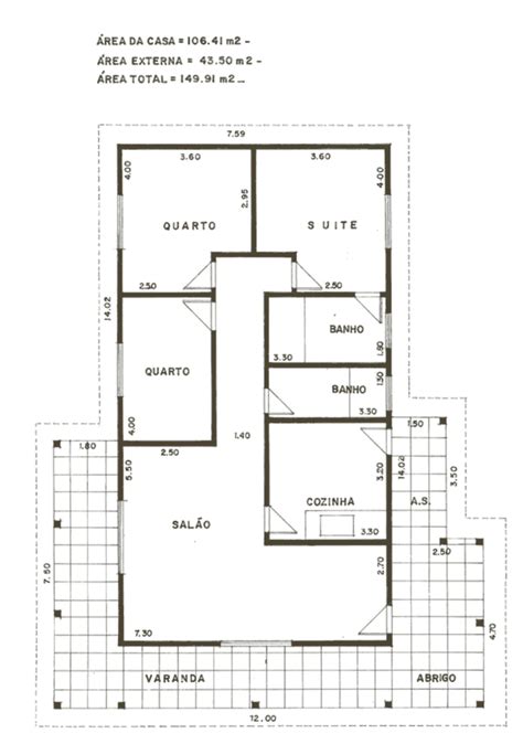 Planta Baixa Simples de Casas | Modelos e Projetos Atuais 2019 ...