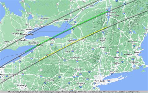 Solar Eclipse 2024 Interactive Map Ny - Netti Adriaens