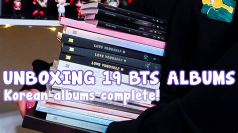 [haul + unboxing] Completing My BTS Korean Albums - YouTube