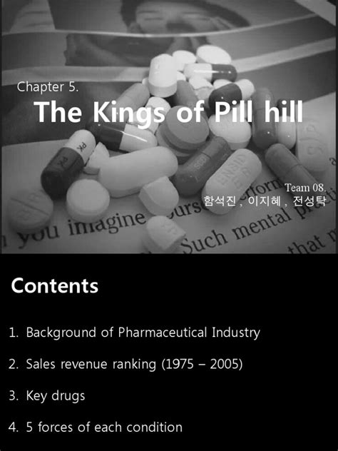 The Kings of Pill hill: Team 08. 함석진, 이지혜, 전성탁 | PDF | Prescription ...