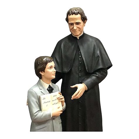 Saint John Bosco with Dominic Savio statue, 170 cm | online sales on ...