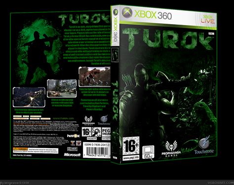 Viewing full size Turok box cover