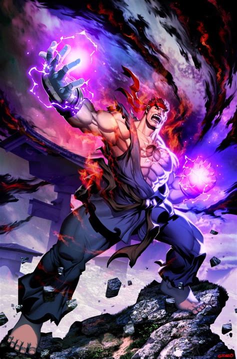 Evil Ryu Ryu Street Fighter, Comic Character, Game Character, Character ...