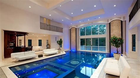 HOUSE DESIGN : Inspiring Indoor Swimming Pool Design Ideas For Luxury ...