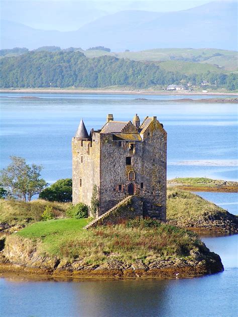 Castle Stalker, Scotland - Explored | In recent times the ca… | Flickr