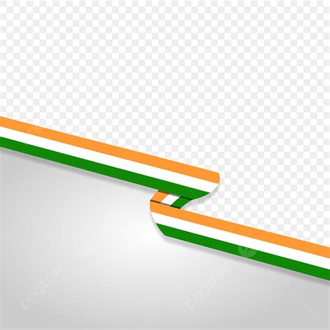 Indian Ribbon Flag PNG, Vector, PSD, and Clipart With Transparent ...