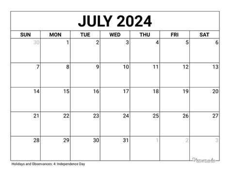 2024 July Calendar Template Pdf Wiki - May 2024 Calendar