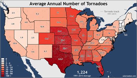 Tornado Risk Map 2024 - Lorri Malvina