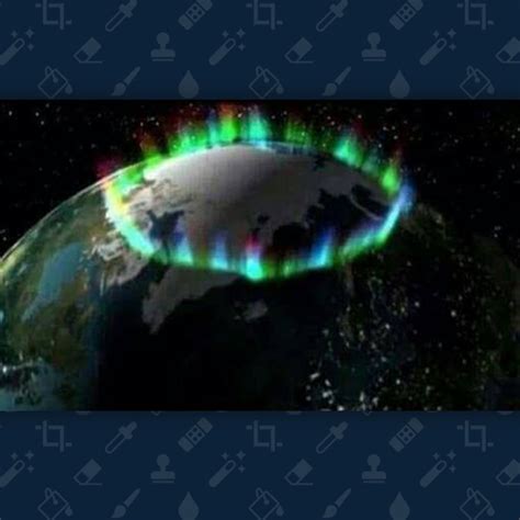 Real Aurora Borealis From Space