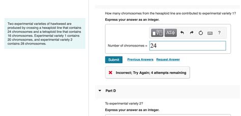 Solved How many chromosomes from the hexaploid line are | Chegg.com