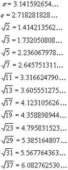 8.NS.1 - Rational and Irrational Numbers - Mr. Hill's Math