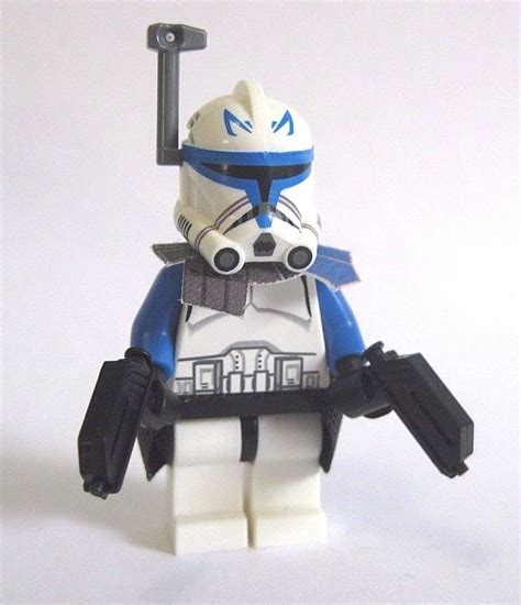 Lego Custom CAPTAIN REX Phase 2 Minifigure -Custom Helmet + Pistols ...