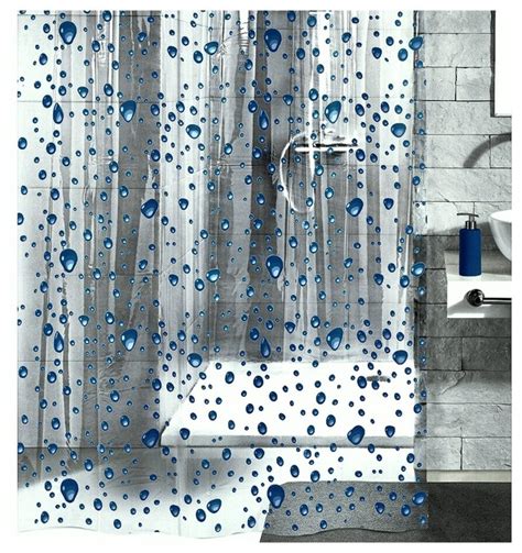 PVC Free Shower Curtain - Bubble Design - Contemporary - Shower ...