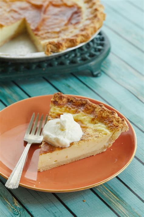 Southern Egg Custard Pie - Gemma’s Bigger Bolder Baking