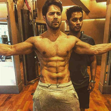 Varun Dhawan reacts to trolls for his 'Boner' workout picture! - India.com