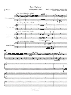 "Rush E" Sheet Music - 32 Arrangements Available Instantly - Musicnotes