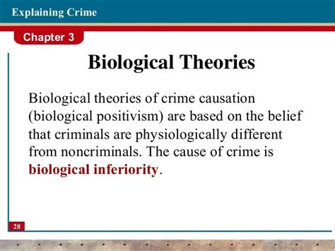 🎉 Biological trait theory criminology. Individual Trait Theory of ...