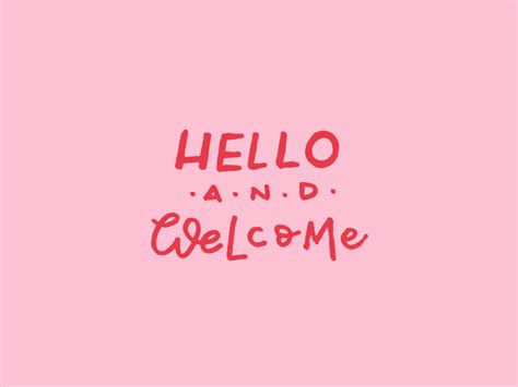 Animated Welcome Gif