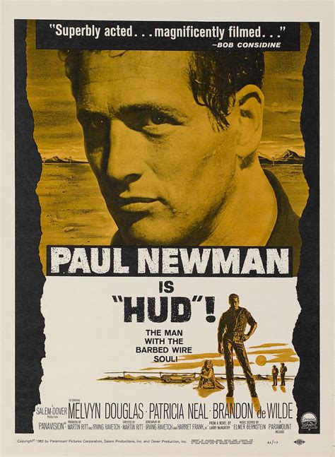 Hud (1963) starring Paul Newman | Movie posters, Old movie posters ...